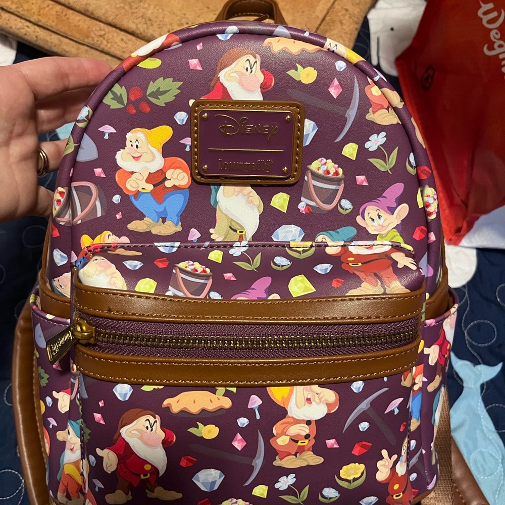Loungefly Disney Snow White & The Seven Dwarfs 85th Anniversary - NWOT